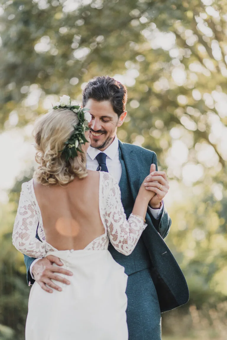 mariée et son père